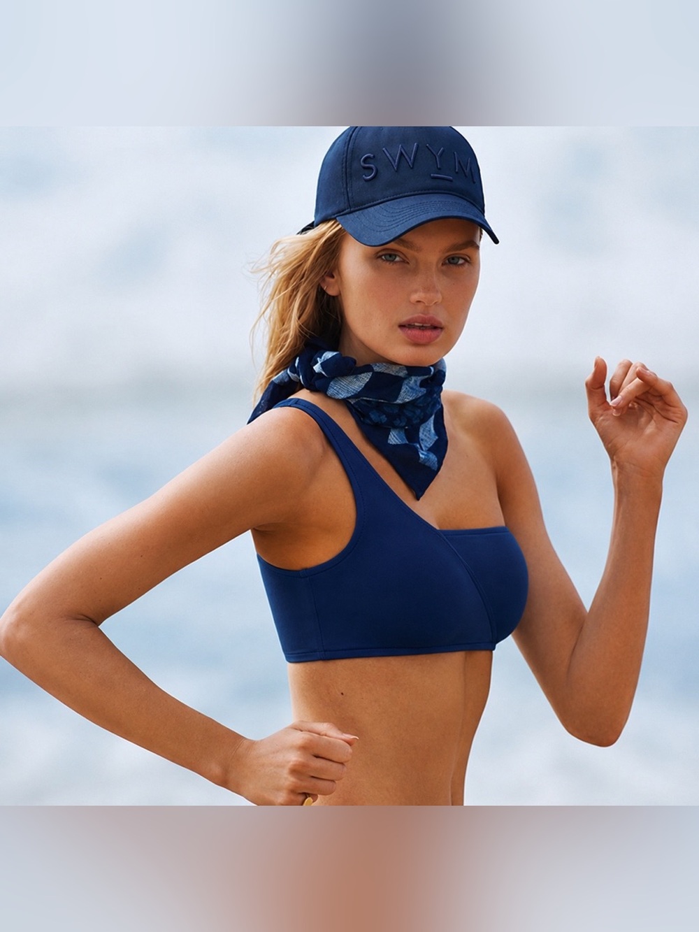 One shoulder bikini TOP